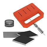 Weqizuerqi Airbrush Nadelschärfer,Airbrush Restaurierungsset | Wartungswerkzeug für Kfz-Reparatur Friseursalon Modellbau Kuchenverzierung Nageldesign