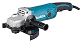 Makita GA9050R Winkelschleifer 230 mm, 2.000 W, Schwarz, Cyan, Silber, (L x B x H) 455 x 250 x 132 mm