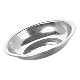 Hemobllo Edelstahl Wiegeschale für Digitale Waagen Kleine Präzisionswaage Schale für Schmuck und Edelsteine Langlebiges Wiege Tablett für Elektronische Küchenwaage