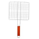 TOYANDONA 1 Stück Grillnetz faltbar Gestell Utensil tragbar Grillrost Grillspatel Werkzeug Grillregal Grill BBQ Drum Barbecue -Netz Picknickständer Grillkörbe Grillkorb Eisen