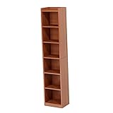 USHOBE 1 Satz Bücherregal Schließfach minimalistisches Bücherregal altes Bücherregal Büro-Bücherregal Kleinigkeiten-Organizer mehrschichtiges Lagerregal einfaches Bücherregal Eckschrank