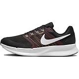 NIKE Run Swift 3 Laufschuh für Herren, Schwarz/reines Platin-Burgunderrot Crush, 7 UK