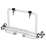 Fahrradträger für Deichsel Wohnwagen | abklappbar | Bike Träger XL ALU | für 2 Fahrräder e Bike bis 50kg belastbar