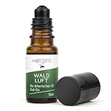 neoOrganic® Wald Luft Roll-On - zum Durchatmen - Duftöl, Aromaöl mit Zirbe, Edeltanne und Vetiver, Ätherisches Öl für die Aromapflege unterwegs - 10 ml