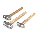 JMORCO Robuster Vorschlaghammer mit Holzgriff, 1 Stück, geschmiedeter Stahl, achteckiger Hammer, quadratischer Kopf, großer Hammer, Mauerwerkshammer, 2 Pfund, 3 Pfund, 4 Pfund xiaoyu (Size : 2LB)