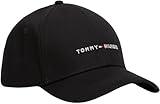 Tommy Hilfiger Herren Cap Foundation Panel aus Baumwolle, Schwarz (Black), Einheitsgröße