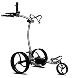 tour made RT-610S Golftrolley Elektrisch I Bergabfahrbremse I viel Zubehör I Lithiumakku 27-36 Loch I Golf Trolley Elektro I Deutsche Markenqualität