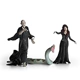 schleich 42684 Lord Voldemort, Nagini & Bellatrix Lestrange, ab 6 Jahren, HARRY POTTER - Spielfigur, 21 x 16 x 18 cm