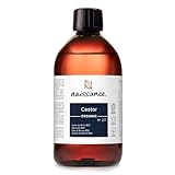 Naissance Rizinusöl BIO (Nr. 217) - 450ml - Kaltgepresst, Bio Zertifiziert - für Haare, Wimpern und Augenbrauen, Haut