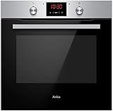 Amica ABE 9430 E Einbaubackofen mit Umluft / Edelstahl / Timer / XXL-Garraum / Wasserdampf Reinigung