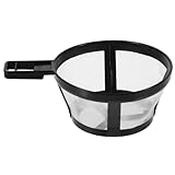 Garneck Wiederverwendbarer Kaffeefilter mit Griff Robuste Filterhalterung für Kaffeemaschinen Effektive Filtration und Langlebiges Küchenzubehör für Perfekten Kaffeegenuss