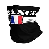 Röhrenschal Frankreich Französischer Flaggentext Sturmhaube Halswärmer Multifunktion Schlauchschal Für Yoga Camping Klettern 25X50 cm