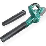 Laubbläser für Bosch GBA 18V Akku,Kabellose Bläser,klein Akku Laubgebläse,Leaf Blower die Beseitigung von Laub/Autostaub(Luftgeschwindigkeit 180MPH, Luftmenge 3.8m³/min,Ohne Akkus)