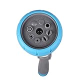 TOYANDONA Sprinklerwasserpistole Blume rostfrei Gartenwerkzeug Waschsprüher Gießkopf Düse hochdruckreiniger Hochdruckwasserstab Bewässerungssprüher Hochdruck-Gartenspritze Wasserspray Blau