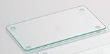 Kesper Glas Schneideplatte, Küchen Schneidebrett, mittel, ca. 30x20cm, leicht geriffelte Oberfläche