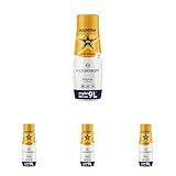 SodaStream Sirup Rockstar Original Zero - 1x Flasche ergibt 9 Liter Fertiggetränk, Sekundenschnell zubereitet und immer frisch, 440 ml (Packung mit 4)