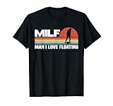 MILF Retro Man Ich liebe Floating Onewheel T-Shirt