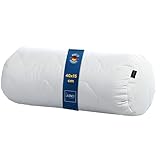 LILENO HOME Nackenrolle 15x40 – 95 °C waschbar, Oeko-Tex, Made in DE – Allergiker geeignete Kissenrolle für optimale Entspannung & Entlastung – Ideales Nackenrolle Kissen für Rücken & Nacken