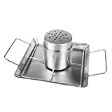 ZONADAH Hähnchenhalter für Bierdosen, Hähnchenständer, Hähnchenbräter aus Edelstahl, Truthahn-Grillrost, Abnehmbarer Truthahnbräter, Grillwerkzeug für Outdoor-BBQ-Grill, Smoker und Ofen