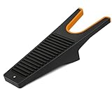 ZOMAKE Stiefelknecht für Gummistiefel Reitstiefel Lederstiefel,Stiefelknechte für Gummiboot Stiefelspanner mit Schmutzkratzer(Schwarz+Orange B)