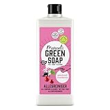 Marcel's Green Soap - Allzweckreiniger Patchouli & Preiselbeere - Oberflächenreiniger - 100% Umweltfreundlich - 100% Vegan - 97% Biologisch abbaubar - 750 ml