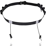 Triathlon Startnummernband, Laufgürtel mit Nummernhalter,...