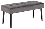 AC Design Furniture Gloria Bank, Sitzbank mit Grauer...