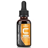 Enegeeko Liposomales Vitamin C Tropfen, 2000 mg Flüssiges Ergänzungsmittel, Hochdosiert, Maximale Absorption, Vegan, Nicht-GMO (60 ml (1er Pack))