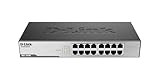 D-Link DES-1016D 16-Port Fast Ethernet Switch (10/100 Mbit/s-Anschlüsse, bis zu 200 Mbit/s im Full-Duplex-Modus)