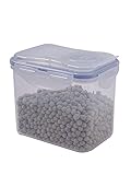LocknLock PP Classic Schüttdose 1L | 15,1 x 10,8 x 12,4 cm | 100 % Luftdichte Aufbewahrungsbox | Lebensmittelspender für Müsli oder Futter | BPA-freier & spülmaschinenfester Vorratsbehälter
