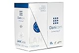 Danicom CAT6 FTP 305m - PVC (Fca) Netzwerkkabel PoE, 100% Kupfer, Ethernet, LAN, Patch Kabel, Datenkabel, RJ45, Grau, PVC - für Netzwerke, Switches, Router, Modems!