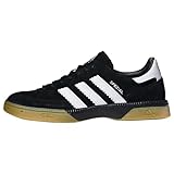 adidas HB Spezial Herren Handballschuhe, Schwarz (Black 1/Running White/Black 1), 44 2/3 EU