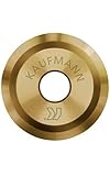 Topline Kaufmann Tin Ersatzschneidrädchen, Gold
