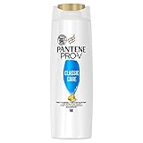 Pantene Pro-V Classic Care Shampoo, 300 ml, Verleiht Gesund Aussehenden Glanz, Shampoo Damen, Haarpflege Glanz, Shampoo Glanz, Beauty