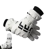 Schneehandschuhe - Skihandschuhe für kaltes Wetter und Schnee im Winter, rutschfeste Handschuhe für Radfahren und Fahrrad, Skifahren, Sport, Outdoor, Frauen, Eltern, Autofahren, Invaktivitäten