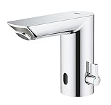 GROHE Bau Cosmopolitan E - Infrarot-Elektronik für den Waschtisch (wassersparend, variabel einstellbarer Temperaturbegrenzer, hygienisch, pflegeleicht) , chrom, 36451000