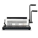 RAYSON Drahtbindegerät, 34 löcher, 130 Blatt, Rundloch, 3:1 Teilung, TD-1500B34R