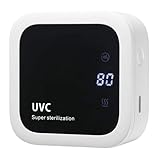 Zeerkeer Tragbarer UV-Sterilisator Elektrische Sanitizer Zahnbürstenkoffer Box Zahnbürstenhalter Reise Desinfektionsmittel Toothbrush Sterilization Box Sterilisation 99,9% Prävention von Infektionen