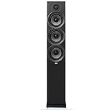 ELAC Debut 2.0 Standlautsprecher F6.2, Box für Musikwiedergabe über Stereo-Anlage, 5.1 Surround-Soundsystem, exzellenter Klang und hochwertiges Design, 3-Wege Lautsprecher
