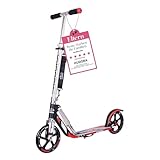 HUDORA BigWheel 205 Scooter - Stabiler Aluminium-Roller -...