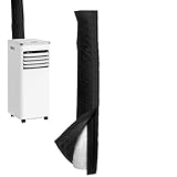 Vhjlfig Isolierhülse für Klimaanlagenschlauch, Wärmeisolierung für Klimaanlagen-Mantel, einfache Installation für Rohre mit 12,7 cm und 15 cm Durchmesser