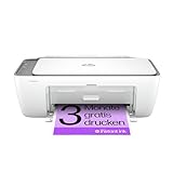 HP DeskJet 2820e Multifunktionsdrucker, 10€ Cashback, 3 Monate gratis drucken mit HP Instant Ink inklusive, Drucker, Scanner, Kopierer, WLAN