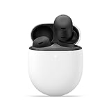 Google Pixel Buds Pro Kabellose Ohrhörer mit aktiver Geräuschunterdrückung, Bluetooth-Ohrhörer, anthrazit, klein, mittel, groß