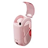 Kabellose Ohrhörer, Herz-Blúetoöth-Kopfhörer Aus ABS-Harz | Tragbares Mini-High-Fidelity-Sound, Dieses 68 G Schwere Rosafarbene, Niedliche Audio-Zubehör Verbessert Das Stilvolle Hören Für Pendler-Teen