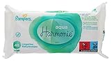 Pampers Aqua Harmonie Reinigungstücher für Babys, 48 Stück