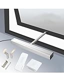 Elektrischer Ketten-Fensteröffner, 24 V, automatischer Flügel-Dachfensteröffner (400 mm – 24 V Motor) für einfache Belüftung zu Hause und Frischluftzugang