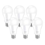 Lepro 13.5W E27 LED Warmweiss, ersetzt 100W Halogenlampe, 1521 Lumen Glühbirne E27, 2700K Warmweiß A60 LED Birne, 200° Energiesparlampe, Nicht Dimmbar, 6 Stück [Energieklasse E]