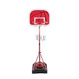 Youyijia Basketballkorb Kinder Basketballständer Höhenverstellbar 60-190cm Basketball Backboard Hoop Set Tragbar Korbanlagen für Indoor Outdoor