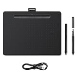 Wacom Intuos M (FR, ES, IT, NL) Bluetooth® Grafiktablett Schwarz