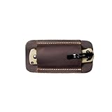 Leder Messerscheide, EDC Taschenmesser Holster, Lederetui Messer, Faltbarer Taschenmesserhalter, 5-Zoll Klinge, Kompaktes Draw Carrier Holster für Gürtel
